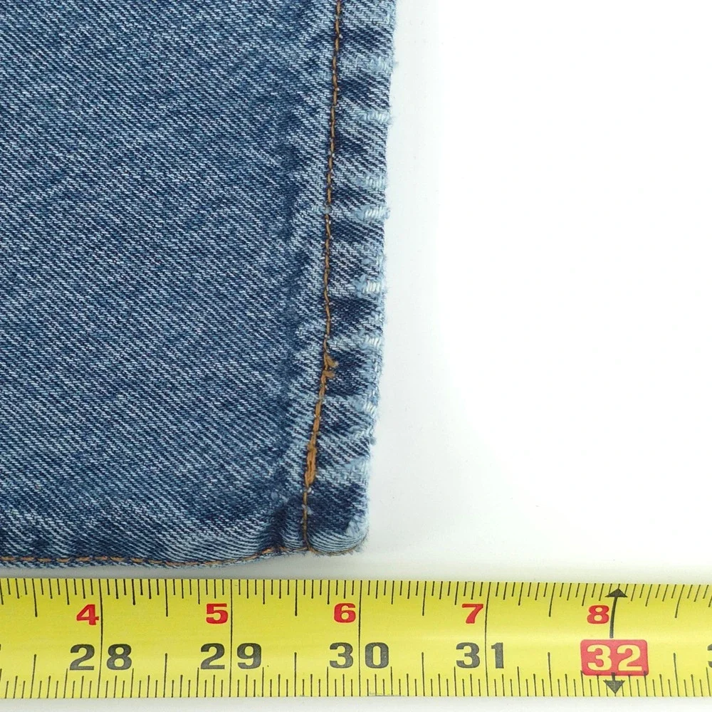 Levi's Mens Jeans 501 '90s W28 L30 Blue Mid Wash Straight Leg Denim